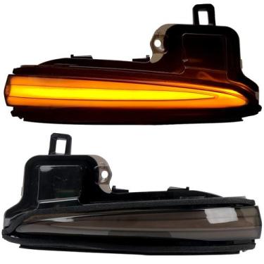 Imagem de Espelhos laterais de LED com sinal de mudança dinâmico sequencial Toyo