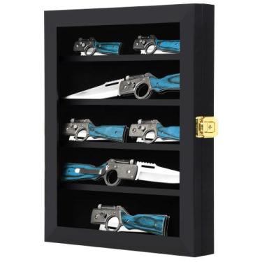 Imagem de Vitrine de facas Grintus Pocket Knife Collection com fechadura