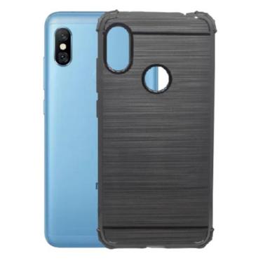 Imagem de Capa Capinha Anti Impacto Preta Para Redmi Note 6 Pro Case - Mustangsh