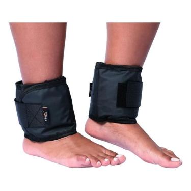 Imagem de 2X Flex Mouve Caneleira De Peso 2Kg Preto Par Tornozeleira P
