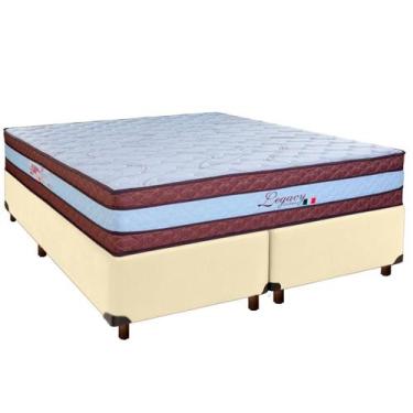 Imagem de Conjunto Cama Box Queen + Colchão Legaccy Paropas