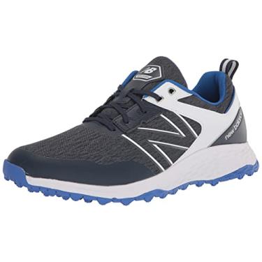 Imagem de New Balance Tênis de golfe masculino Fresh Foam Contend, Azul marinho/azul, 9.5 Wide