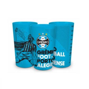 Imagem de Copo Grêmio Tricolor Gaúcho Plástico 500Ml Colors Licenciad