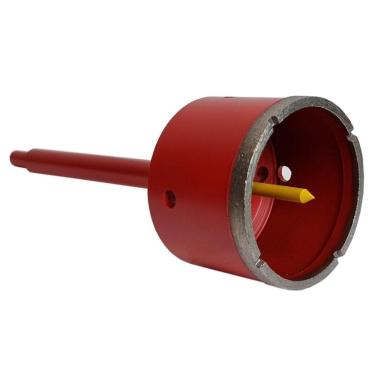 Imagem de Serra Copo Diamantada Com Haste 80Mm Guia  Htom