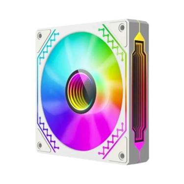 Imagem de Ventilador de Refrigeração TEUCER 120mm ARGB - Efeito de Luz Espelho C