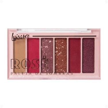 Imagem de Paleta de Sombras Luisance Rosé 6 Cores L3236