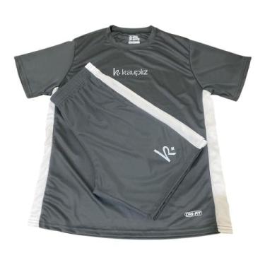 Imagem de CAMISA MAIS SHORT DE ACADEMIA DRI FIT, TREINO exercício funcional. - K