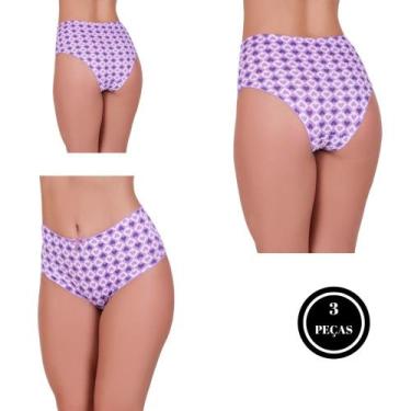 Imagem de Kit 3 Calçola de Senhora Calcinha Grande -c2 KIT 3 CALCINHA MARIA - BE