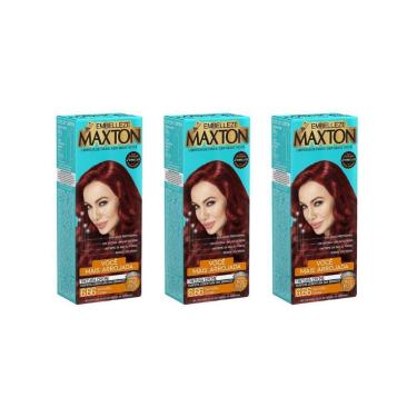 Imagem de Coloraçao Maxton 6.66 Vermelho Estivo-Kit C/3Un