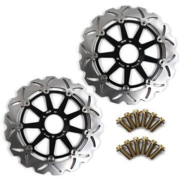 Imagem de Discos de freio dianteiros Arashi Rotores com parafusos de montagem para Yamaha TZR250 89-92, YZF750R 93-97, YZF750SP 93-97, FZR750R 89-92, FZR1000 EXUP 90-95, FZR1000 GENESIS 89-92, FZR1000 EXUP 90