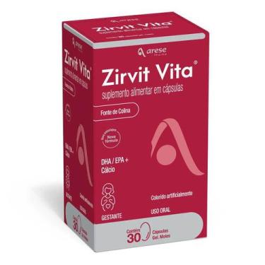 Imagem de Zirvit Vita Polivitamínico para Gestantes 30 cápsulas - ARESE PHARMA