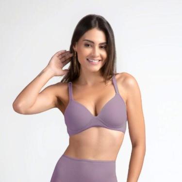 Imagem de Sutiã Top Sole com Bojo Soft Soutien Leve Confortável Macio Sem Aro Lu