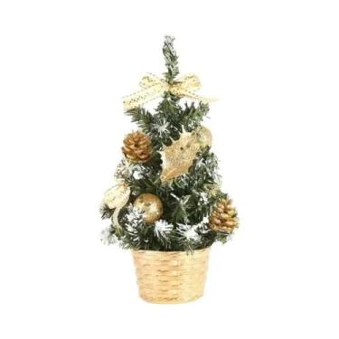 Imagem de Árvore de Natal Artificial (20/30/40cm) - Decoração para Casa, Quarto 