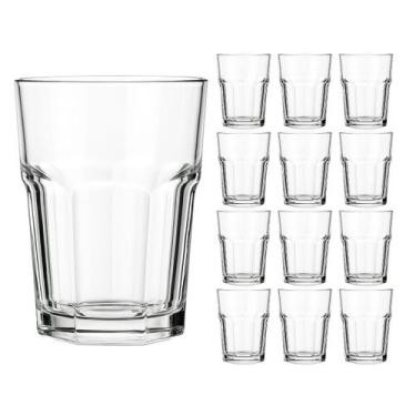 Imagem de Copo Vidro 200ml Bristol Suco Agua Cristal Luxo Nadir 12Un - NADIR FIG