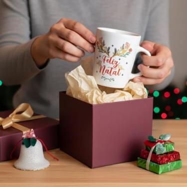 Imagem de Caneca de Porcelana 270ml - Natal Encantado