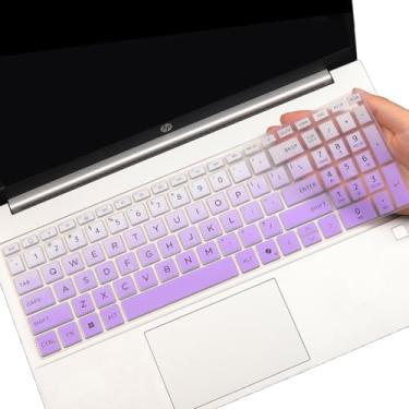 Imagem de Capa de teclado para laptop HP 39.6 cm 2025 2024 15t 15z 15-fc 15-fd Series 15z-fc000 15t-fd000 15-fc0025dx 15-fc0093dx 15-fd0005dx 15-fc0093dx 15 d0023 dx 15-fd0083wm 15-fd0107dx 15-fd0131wm 15