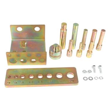 Imagem de Fiocias Conjunto de Pinos de Prensa Hidráulica de 2 a 20 Toneladas com Suporte Reforçado E Espesso.