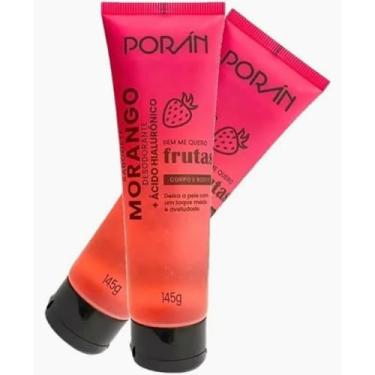Imagem de Sabonete Corpo e Rosto Morango 145g