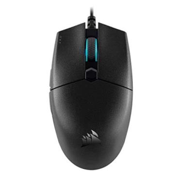 Imagem de Corsair Mouse para jogos ultraleve KATAR PRO - mouse FPS/MOBA, formato simétrico, sensor óptico de 12.400 DPI, 6 botões programáveis, plug-and-play, retroiluminação RGB, para garras e pontas dos dedos