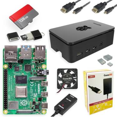 Imagem de CanaKit Raspberry Pi 4 Extreme Kit - Edição 128 GB, 8GB RAM