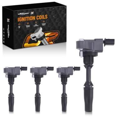 Imagem de maXpeedingrods Conjunto de 4 bobinas de ignição UF680 para Chevrolet Blazer Equinox, Buick Lacrosse Regal, GMC Acadia Terrain, Cadillac ATS CT6, kit de bobina de ignição substitui UF-680, 12652405