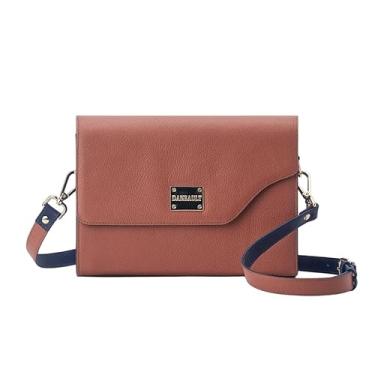 Imagem de DANEAULT Bolsa grande reversível - The Connie - elegante bolsa de couro 2 em 1 para mulheres - Design reversível de duas cores - Alça ajustável - Bolsa tiracolo e bolsa de ombro - Bolsa feminina