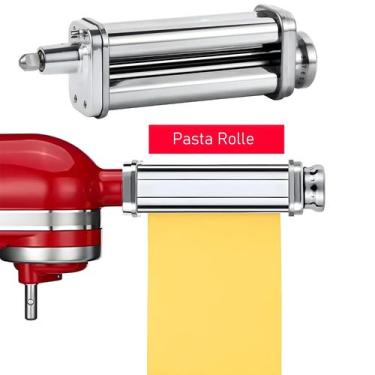 Imagem de Acessórios Para Máquina De Macarrão Em Aço Inoxidável Para Batedeira K