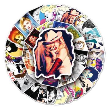 Imagem de Pacote de adesivos Madonna Anime, 50 unidades de adesivos decorativos 