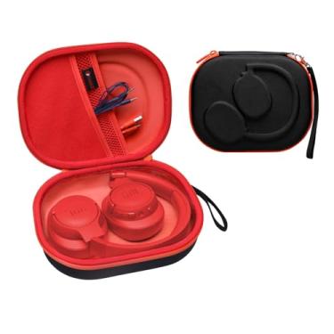 Imagem de XANAD Capa laranja para JBL Tune 520BT/720BT/510BT/660NC/700BT/710BT/760NC/750BTNC/ 660 BTNC/560BT/500BT/E45BT ou JBL Live 650BTNC / 460NC / 400BT / 500 BHeadset