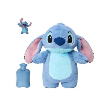 Imagem de Compressa Água Stitch Bolsa Térmica Quente Frio Dor Cólicas