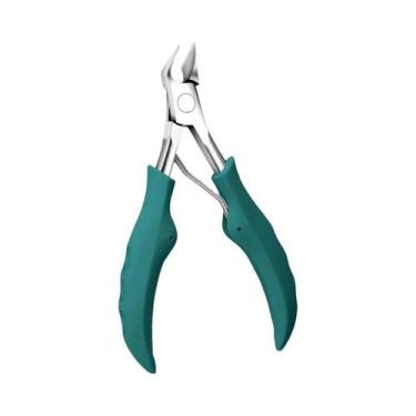 Imagem de Alicate Para Unhas Encravadas Cortador De Cutículas Com Lâmina Afiada 