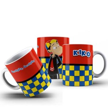 Imagem de Caneca Série Turma Do Chaves Todos Os Personagens Porcelana 325ml (KIKO)