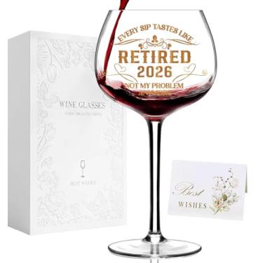 Imagem de ZCLOMOLC Presentes de aposentadoria 2026 para mulheres, decorações engraçadas de aposentadoria, cartão de despedida para mulheres aposentadas.