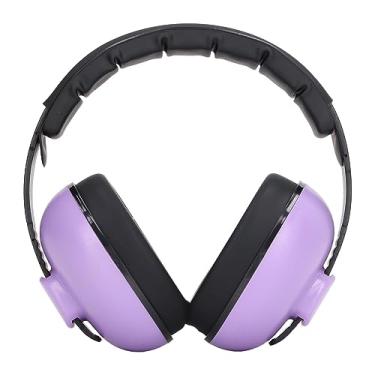 Imagem de Generic Protetor de Ouvido Roxo Com Redução de Ruído NRR 31dB Interior Espaçoso para Concertos Esponja Absorvente de Som