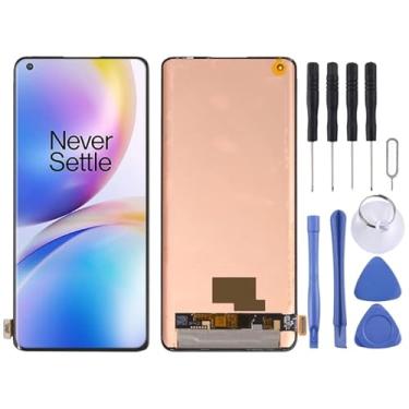 Imagem de Substituição da tela do telefone Tela LCD AMOLED para o OnePlus 8 Pro com o Digitalizer Full Monty (preto) Acessórios para Phoen