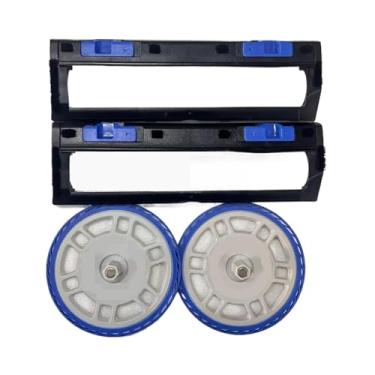 Imagem de Hujscufdjy Compatível com ECOVACS X5 Omni e X5Pro Omni, acessórios principais de robô a vácuo, capa de escova principal e suporte de esfregão (2 peças de capa de escova, 2 peças de suporte de esfregão