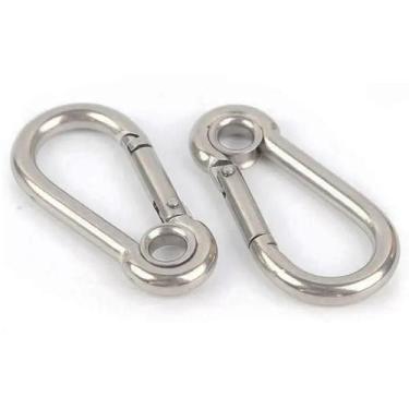 Imagem de Mosquetão De Mola Com Engate Rápido Para Corda De Escalada E Suspensão