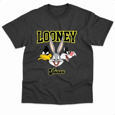 Imagem de Camiseta Looney Tones Personagem Streetwear 100% Algodão - Looney Tune
