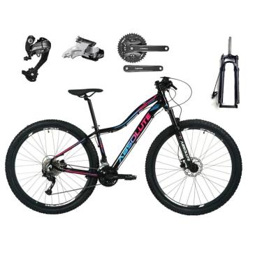 Imagem de Bicicleta Feminina Aro 29 Absolute Hera 27v Shimano Altus Freio Hidráulico MTB com Suspensão-Feminino