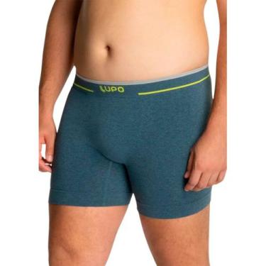 Imagem de Cueca Boxer Lupo 17800-001 Plus Size Sem Costura Poliamida T. XG/XXXG,