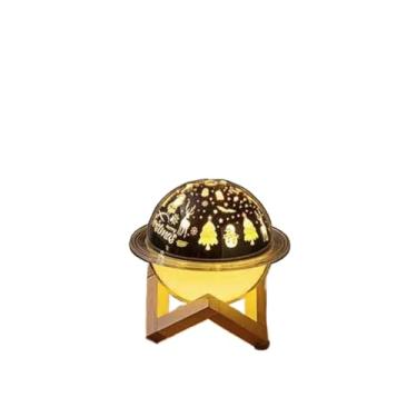 Imagem de Purificador De Ar E Umidificador Aromatizador De Ambiente Difusor De Óleo Ultrassônico Essencial Luminária Lua(Umidificador)