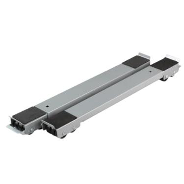 Imagem de Kit Suporte Base C/Rodinha Grande Ajustável Carrinho Geladeira Fogão Máquina de Lavar Freezer Móvel(1 unidade)