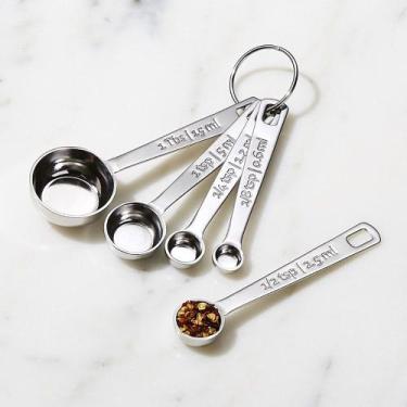 Imagem de Conjunto 4 Colheres Medidoras em Aço Inox - Yaay