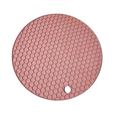 Imagem de Tapetes De Silicone Multicoloridos Em Forma De Favo De Mel Resistentes