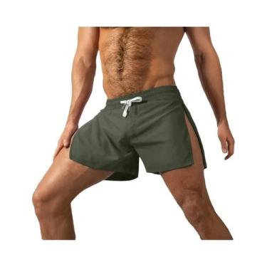 Imagem de Bermuda Masculina De Secagem Rápida Para Corrida, Academia, Praia, Jog