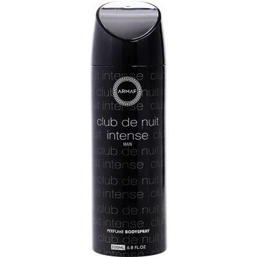 Imagem de Água De Cheiro Masculina Armaf Club Nuit Intense Spray Corporal 200 Ml