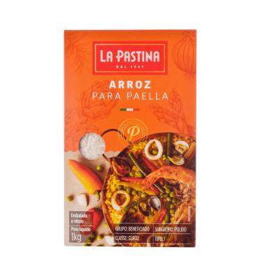 Imagem de ARROZ PARA PAELLA LA PASTINA 1KG