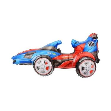 Imagem de Balão De Carro De Corrida 3D Em Desenho Animado, Brinquedo De Filme De