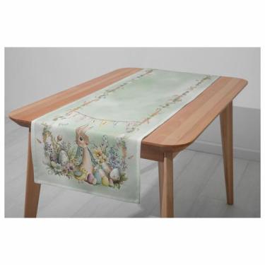 Imagem de KIT 2 Caminho Trilho De Mesa Feliz Páscoa 1,40x0,40 M - Fabrika De fes