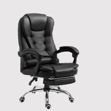 Imagem de Cadeira Ergonômica De Luxo Presidente Reclinável Com Apoio